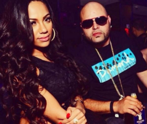Raul Conde with his ex-girlfriend Erica Mena